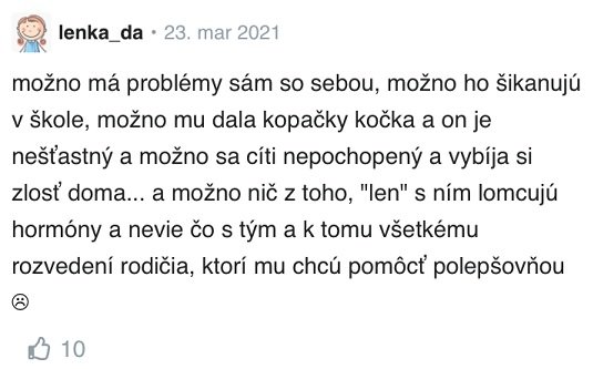 Ako dať dieťa do polepšovne? diskusia Modrykonik
