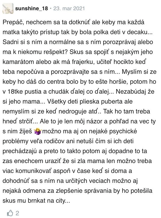 Ako dať dieťa do polepšovne? skúsenosti Modrykonik