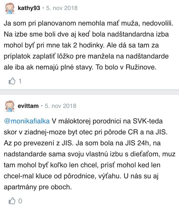 Otec pri pôrode diskusia Modrykonik