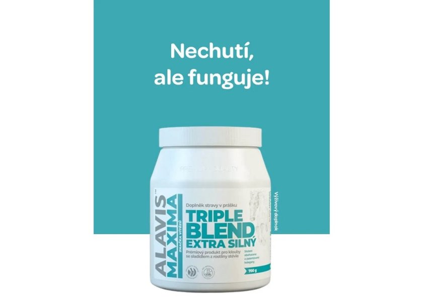 Alavis Maxima Triple Blend Extra Silný chuť