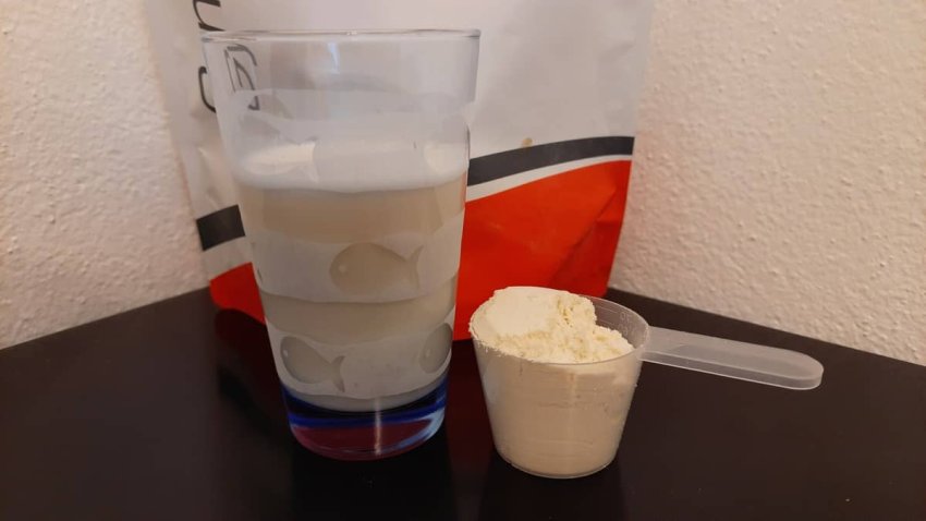 True Whey GymBeam konzistencia