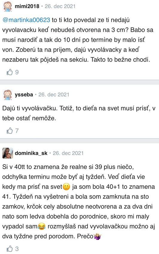 40. týždeň tehotenstva skúsenosti