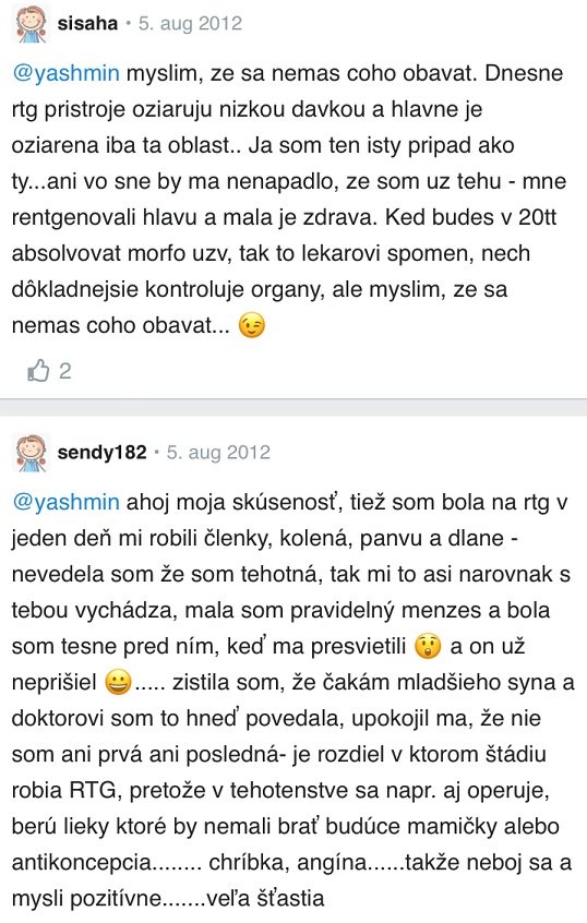 Je röntgen v tehotenstve nebezpečný pre dieťa? skúsenosti Modrykonik