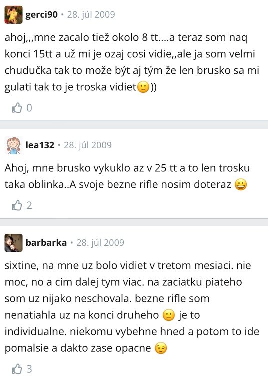 Tehotenské bruško skúsenosti Modrykonik