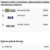 Ok-hracky.sk spôsoby dopravy a platby