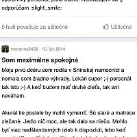 Pôrodnica Snina recenzie